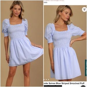 Lulus Mini Puff Dress